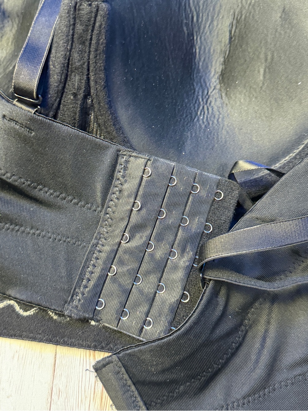 Black Embellished Gem Bustier Top - Picture 4 of 5